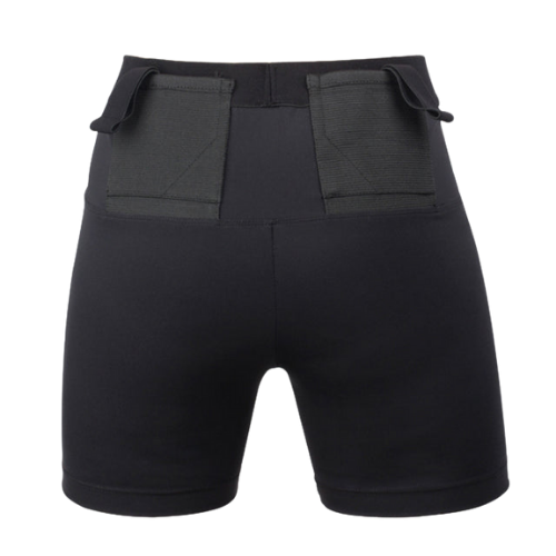 Black Double Defend Holster Short - BODY SIGNATURE