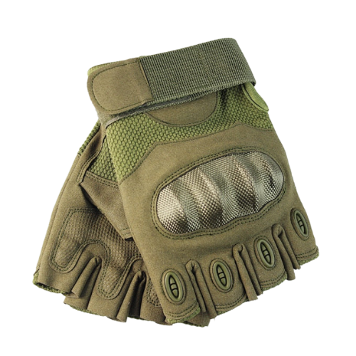 Rugged Armour Fingerless Tactical Glove - BODY SIGNATURE