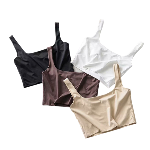 Solid Casualty Cropped Tank - BODY SIGNATURE