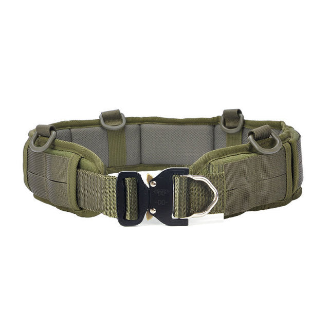 Molle Padded D Ring Military Battle Belt - BODY SIGNATURE