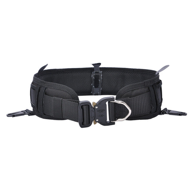 Survival Padded D Ring Military Battle Belt - BODY SIGNATURE