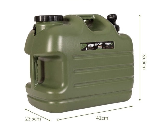 Military Fuel Water Container - BODY SIGNATURE