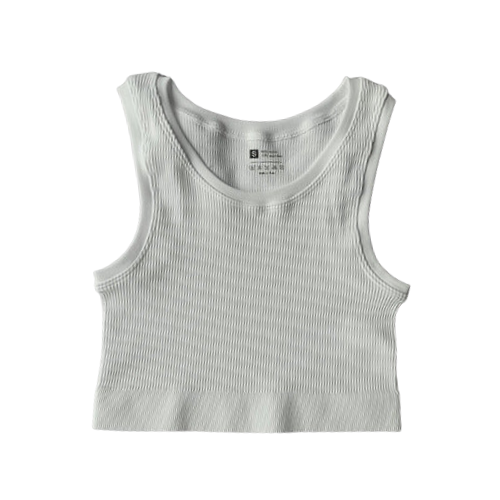 Fitted Force Cropped Tank - BODY SIGNATURE