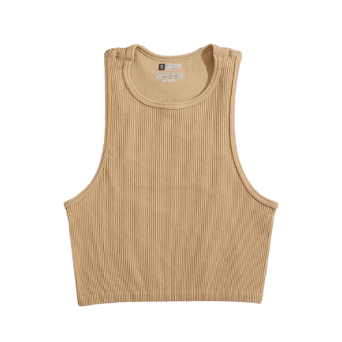 Seamless Formation Cropped Tank - BODY SIGNATURE